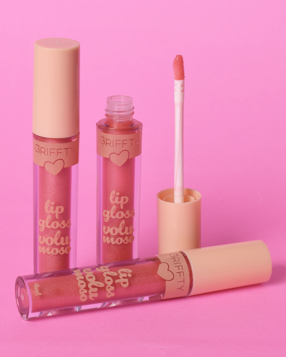 LIP GLOSS VOLUMOSO 4ML DEEP PINK GRIFFTY ...