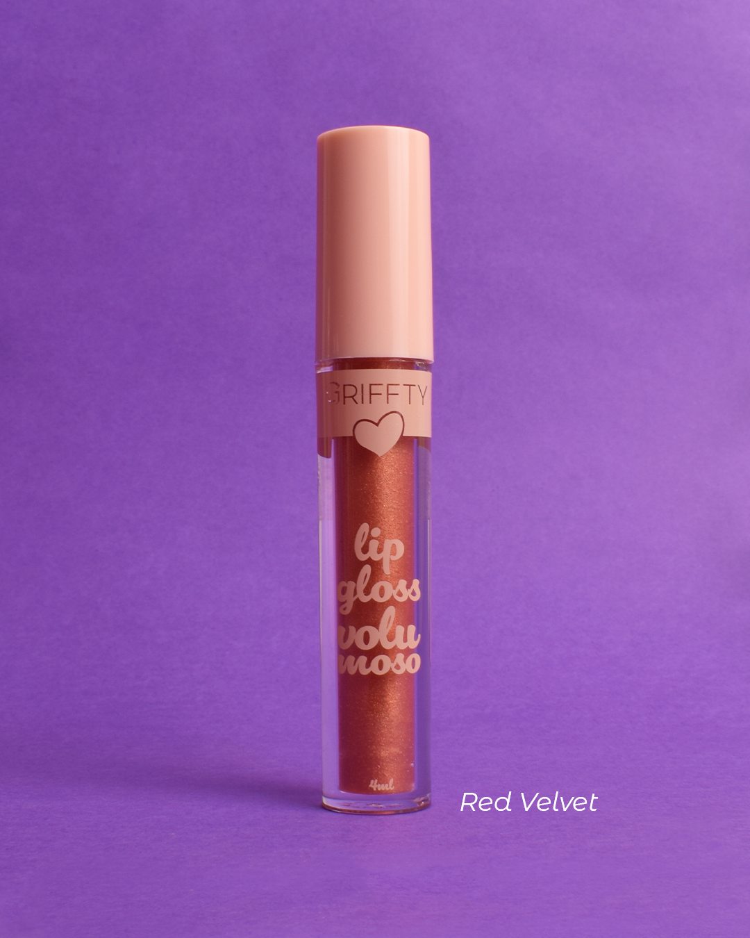 LIP GLOSS VOLUMOSO 4ML RED VELVET GRIFFTY...