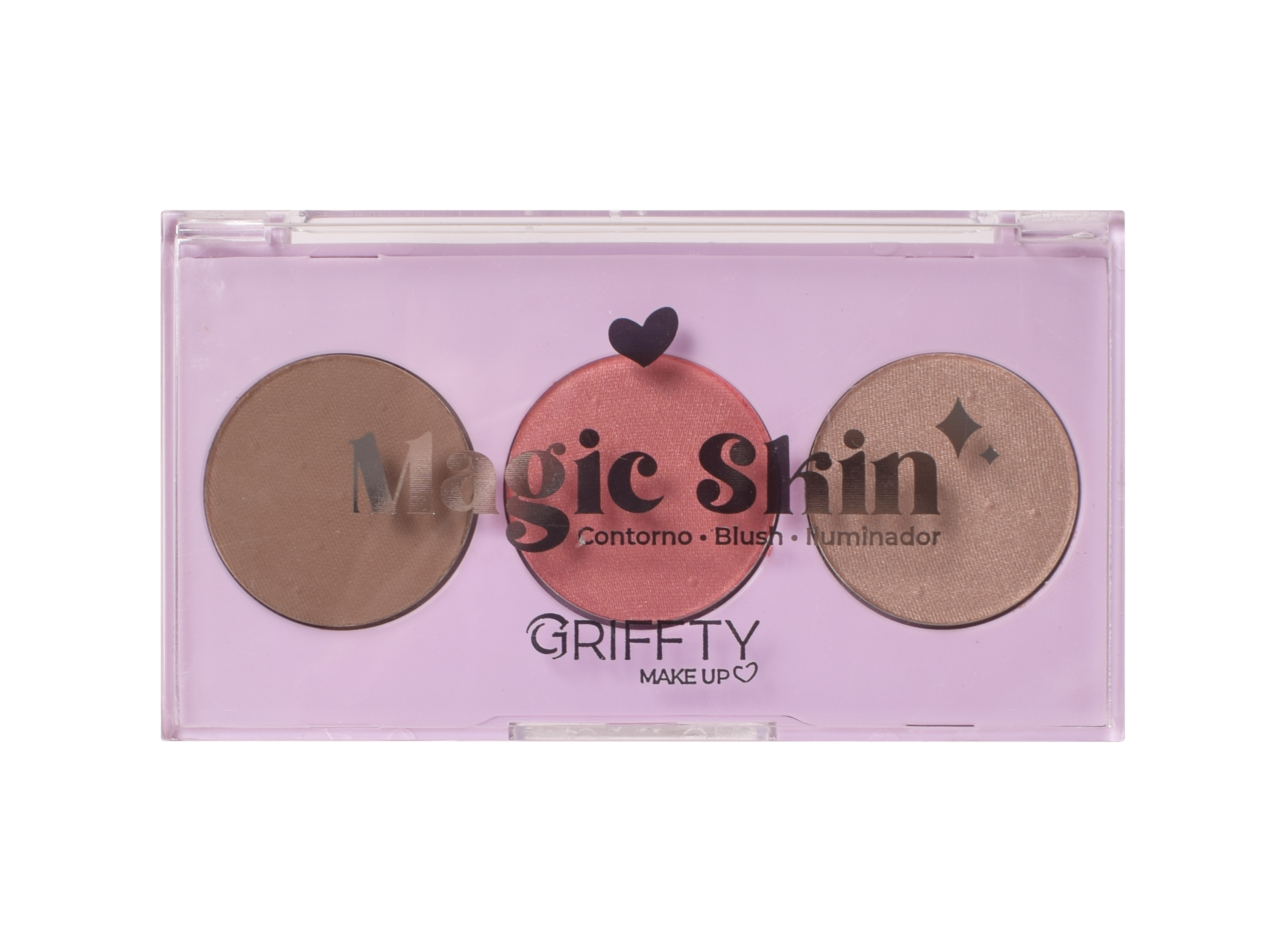 TRIO MAGIC SKIN CONTORNO BLUSH E ILUMINAD...