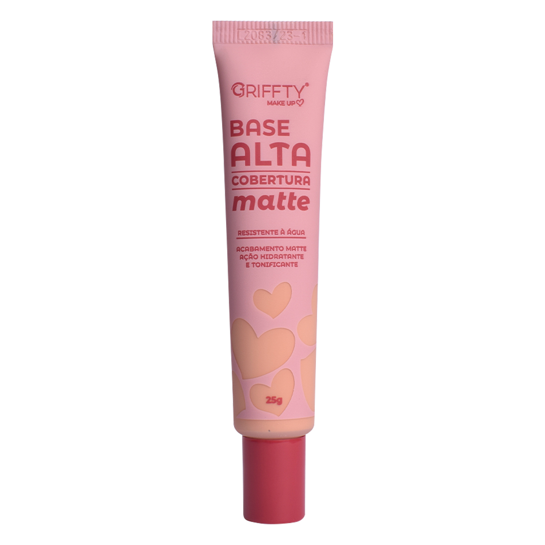 BASE LIQUIDA ALTA COBERTURA MATTE 08 GRIFFTY